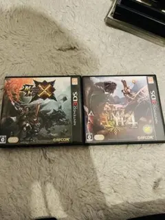 【即日発送可能】モンスターハンターX & 4 ゲームソフトセット　モンハン