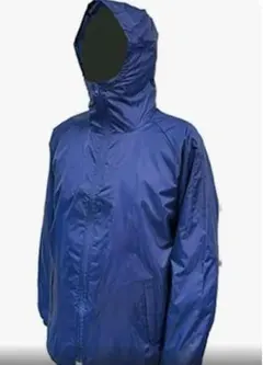 ウインドブレーカー　前開きフード付き　作業着 防風 レジャー スポーツ 軽作業