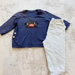 ユニクロ　長袖パジャマ　ピングー　80