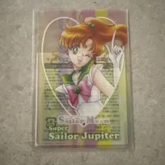 セーラームーン 明治 チョコレート オリジナルクリアカード セーラージュピター