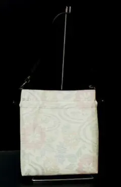 大島紬　生地使用　ショルダー　バッグ