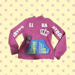 BABYDOLL ジップパーカー ピンク y2kのサムネイル