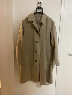 【メルカリ市期間値下】UNIQLO ステンカラーコート ベージュ メンズ S