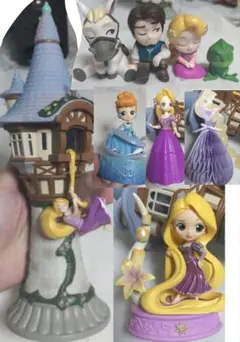【値下げ！】ラプンツェルセット +シンデレラ1つ ディズニー