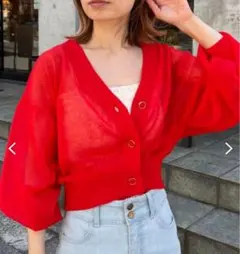 マジェスティックレゴン　シアーカーディガン