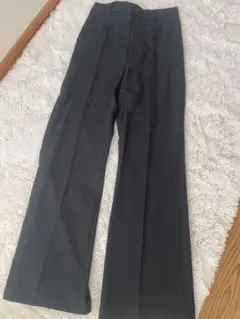 スーツ　レディース　ズボン　パンツ　黒　ブラック　フォーマル　M