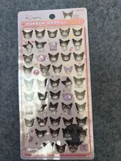 Kuromi ボンボンドロップ シール