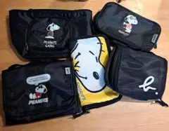 PEANUTS スヌーピーバッグ他 5点セット