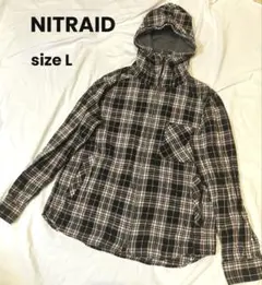 ⭐️nitraid HOODIE CHECK SHIRT PARKA y2k