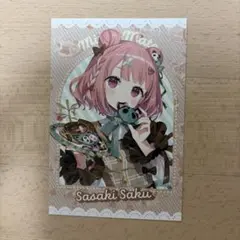 にじさんじ 笹木咲 チェキ風カード - メルカリ