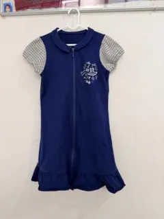 Chacott チャコット 半袖ワンピース ネイビー　120cm