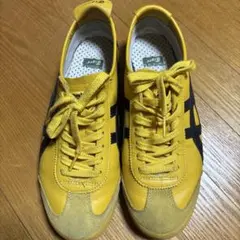 Onitsuka Tiger イエロー ブラック スニーカー　メキシコ66