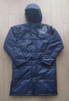 ニューバランス JJJP9364 ベンチコート ネイビー 160