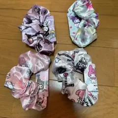 クロミ　マイメロ　ヘアゴム4個セット