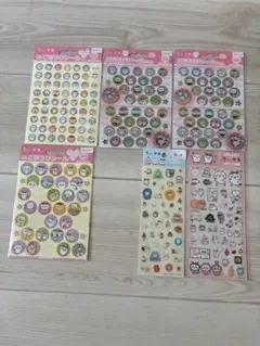 ちいかわ シール 6点セット ごほうびシール スケジュールシール【一部使用あり】のサムネイル