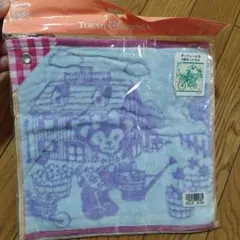 ダッフィー　シェリーメイ　ハンドタオル　ディズニーランド　ディズニーシー