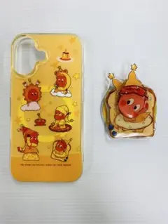 iPhone16ケース マグネットリングスタンド付き スマホケースPOPMART