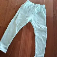 ミントグリーン リブ編み ボトムス 100cm