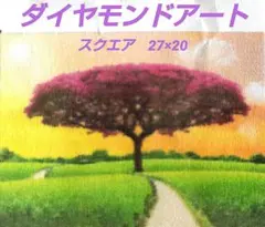 ダイヤモンドアート作成キット　スクエア　27×20