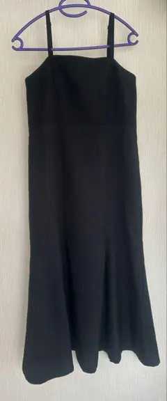 GRL ブラック キャミワンピース M