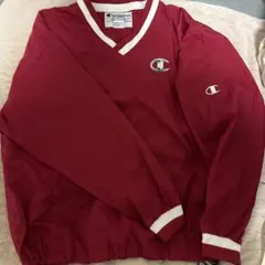 Champion レッド Vネックジャケット