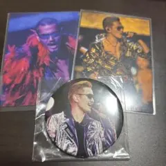 EXILE ATSUSHI 衣装展 缶バッジ フォトカード