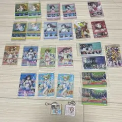 ラブライブ！　 μ's ウエハース　カード　23枚 キーホルダー2つ