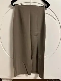 ZARA ロングタイトスリット入りスカート