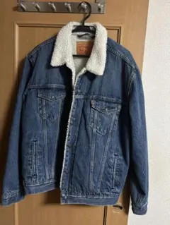 LEVI'S シェルパ襟付きデニムジャケット L