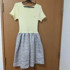 トッカ tocca バンビーニ150ワンピース黄色