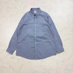 ブルックスブラザーズ/BDシャツ/16-2/3/ブルー/ノンアイロン/綺麗めのサムネイル