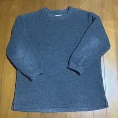 WOOLRICH クルーネック ニット セーター グレー 無地のサムネイル