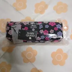 「タグ付き新品」MARY QUANT 花柄 筆箱 ナイロン素材