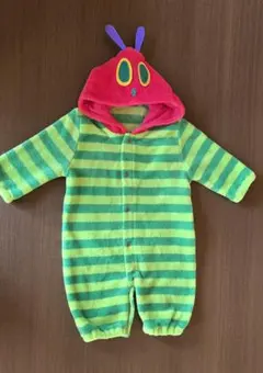 はらぺこあおむし 防寒長袖コンビドレス 50～70㎝　着ぐるみ