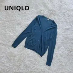 ❁UNIQLO❁ユニクロ(ᒪ)ライトVネックカーディガン