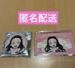 鬼滅の刃　きめつ食堂　ポップアップ　缶バッジ　特典　ランダムカード　禰豆子