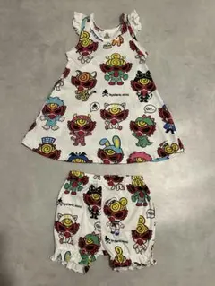 ヒステリックミニ　ノースリーブセットアップ【80〜90cm】