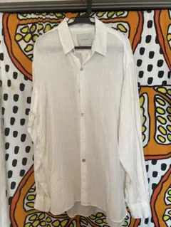 BARNEYS NEWYORK リネンシャツ M極美品フィナモレルイジボレッリ BARNEYS NEWYORK リネンシャツ M極美品フィナモレルイジボレッリ