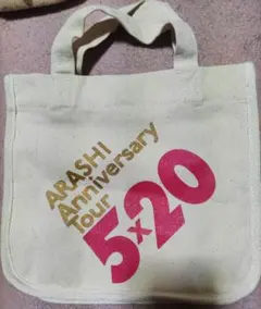 未使用嵐5×20ミニトートバッグ