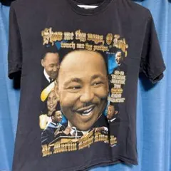 激レア当時物 キング牧師 ロンTシャツ ヴィンテージ サイズL マルコムX 