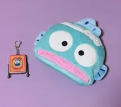 ハンギョドン　当りくじ　顔形ポーチ　キーホルダー　セット　サンリオ