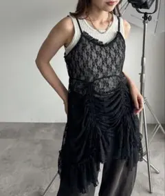 アソートドロストキャミチュニック