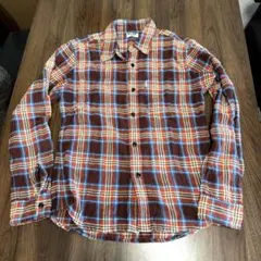 BLUE GEM GAIJIN MADE ネルシャツ オレンジブラウンのサムネイル