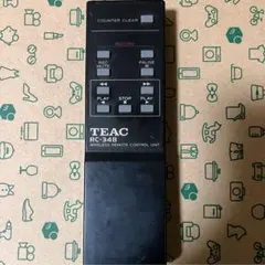 TEAC RC-348 ワイヤレスリモコン カセットデッキリモコンのサムネイル