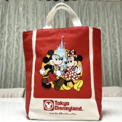【新品、希少】♡東京ディズニーランド　40周年　復刻版　トートバッグ♡