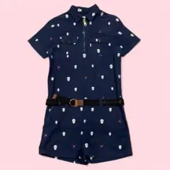 MARK & LONA ストライプポロワンピース MARK & LONA ストライプポロワンピース