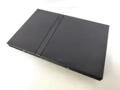 SONY　PS2 本体　SCPH-70000　チャコールブラック　動作〇　スリム