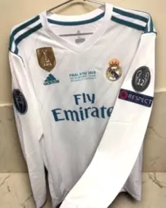 17/18 レアル・マドリード ホーム 10番 モドリッチ 長袖 サッカーシャツ