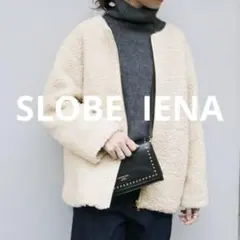 スローブイエナ 着用感のない美品 ダブルループビッグラペルショート