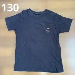 130 ユニクロ　半袖Tシャツ 男の子　女の子　ミッキー　ディズニー　綿100